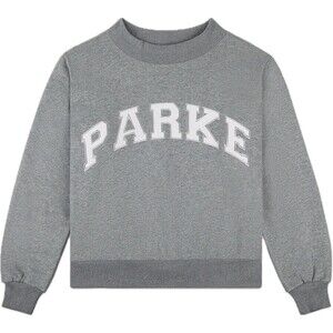 Parke Monochrome Women’s Varsity Mockneck Stormy Sweatshirt XXL SOLD OUT Fleece